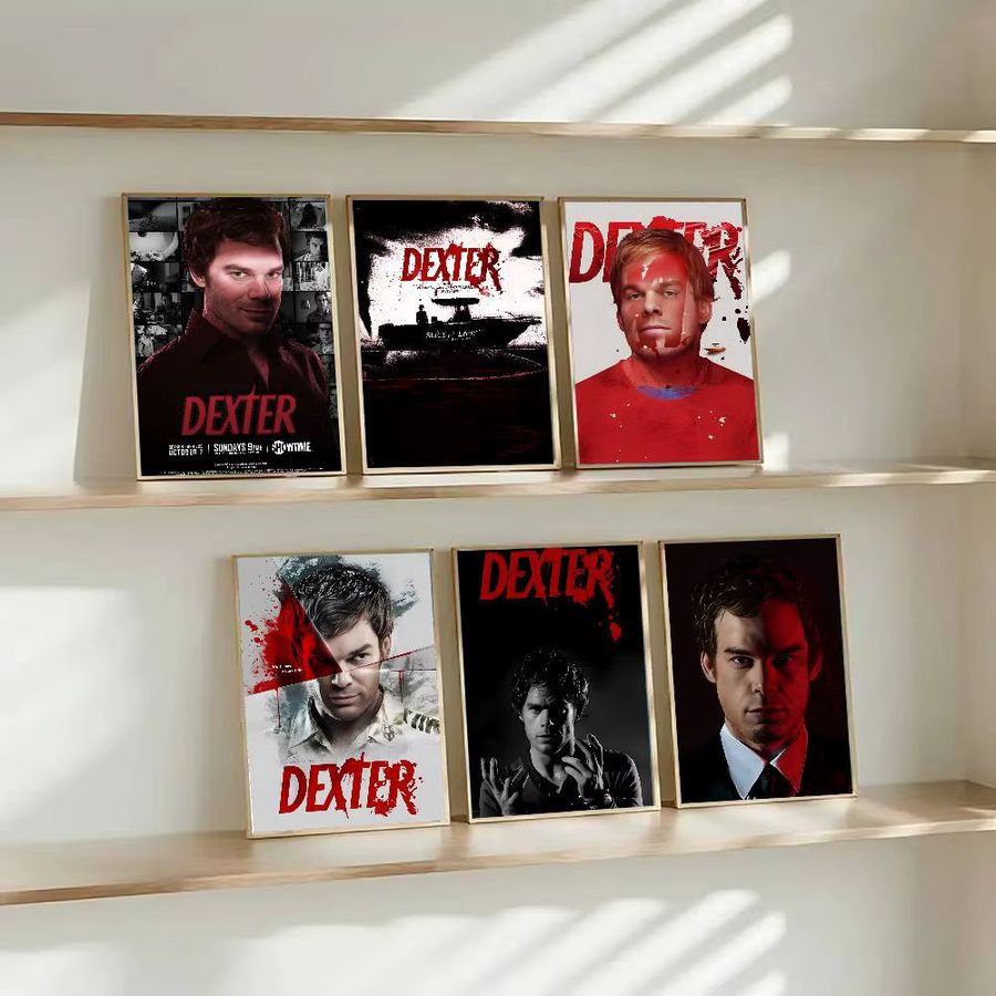 Dexter Morgan Poster Selbstklebender Wandaufkleber aus wasserfestem Papier für dein Zuhause oder die Bar - Bild 3