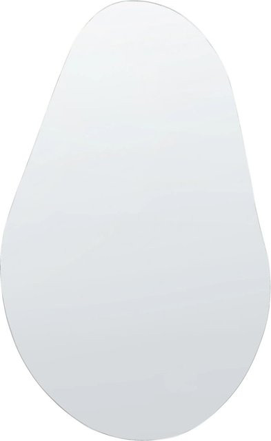 Beliani Wandspiegel AUBAGNE in Silber, modern und organisch, B/T/H: 40 x 40 x 65 cm - Bild 1