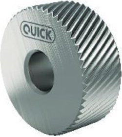 Quick-Step Rändelrad PM BL 30Grad in Silber, B/T/H: 20 x 8 x 6 cm - Bild 1