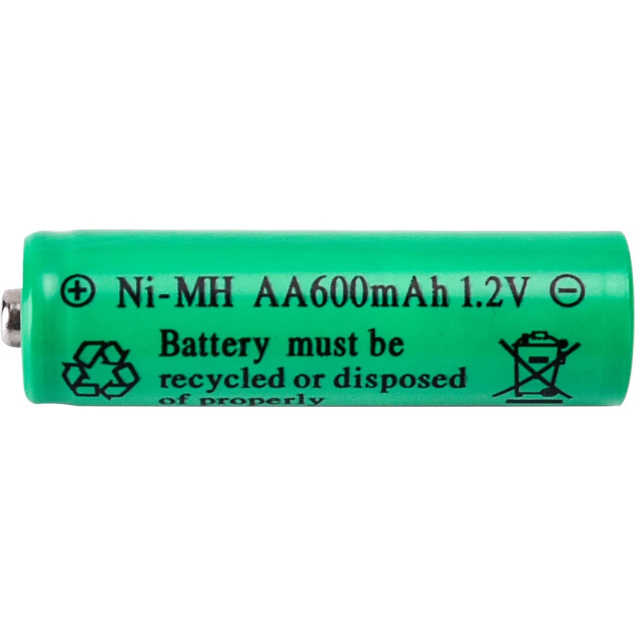 Globo Ersatzakku für Solaraußenleuchten, 2 Stück AA-Akkus, 600 mAh, grün - Bild 2