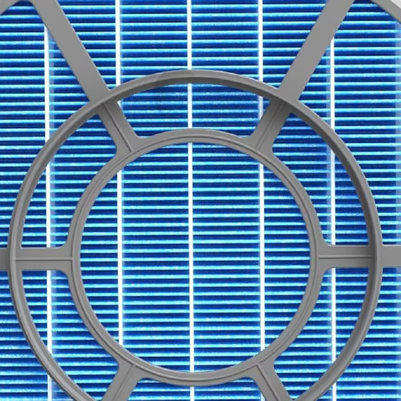 Kompatibler Luftbefeuchterfilter mit Rahmen für Sharp FZ-AX80MF, KI-BX70, KI-BX85, DX70 und DX85 in Blau, Anti-Bakterien und Anti-Schimmel, B/T/H: 222,0 x 31,0 x 0 cm - Bild 3