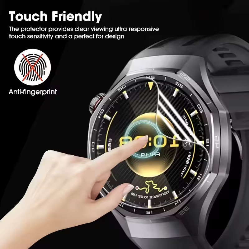 Huawei Displayschutzfolie Hydrogel, transparent, Watch GT 4 5 6 - Bild 2