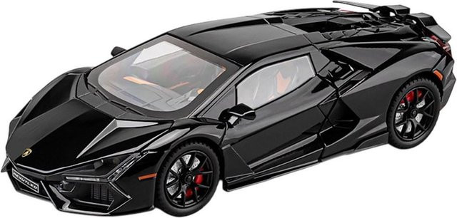 Lamborghini Revuelto Supercar Rennauto Modellauto 1:24 Legierung Schwarz - Bild 1