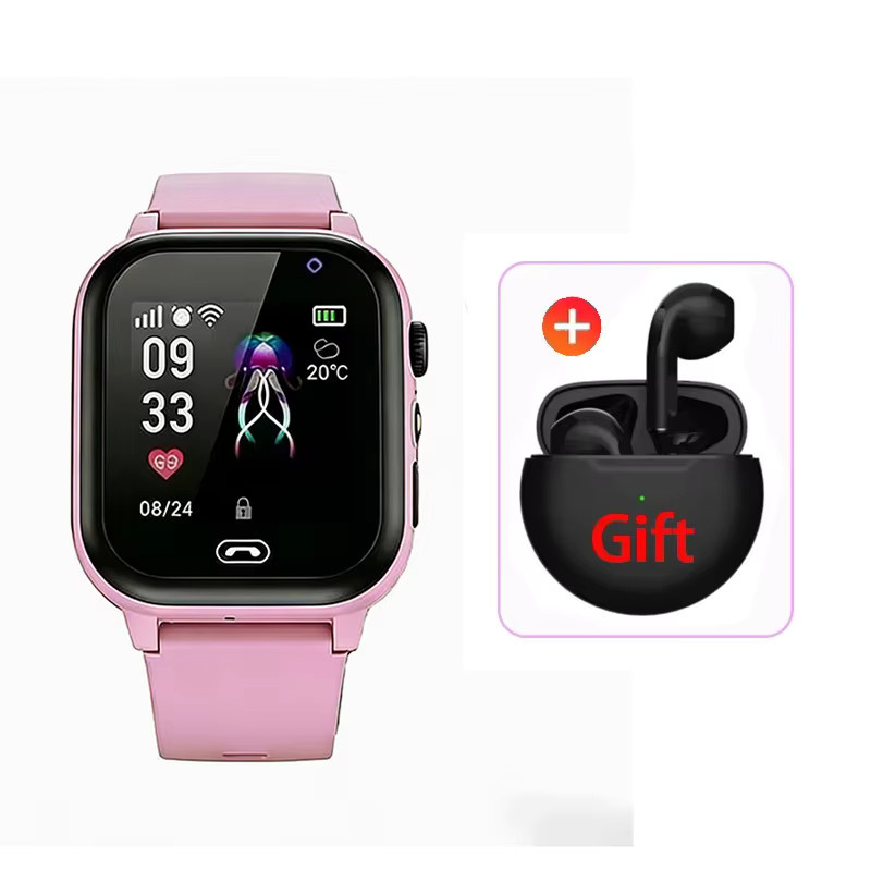Lenovo 2027 5G Kinder-Smartwatch mit GPS, SOS-Funktion, Videoanruf und Kamera, wasserdicht, in Schwarz oder Pink - Bild 6