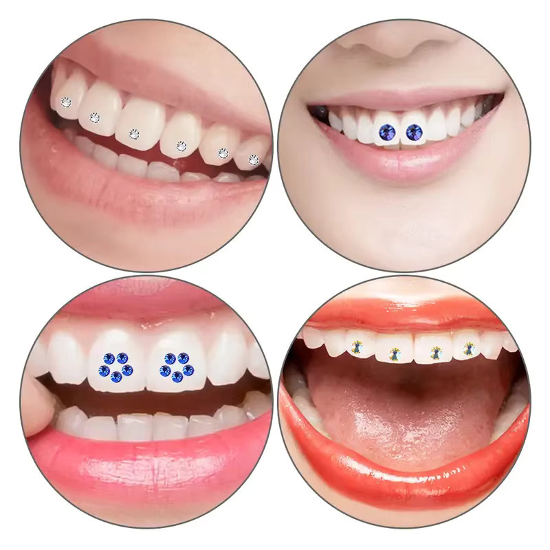 LGFU Edelstein Dekoration Kit für Zähne, Dental Kristall Ornamente - Bild 3