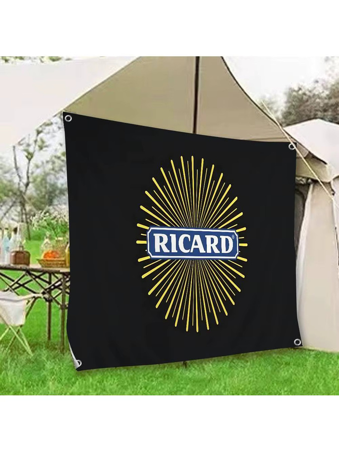 R-RicardS Retro-Flaggen Banner in Schwarz als Tischdeko für dein Wohnstudio - Bild 5