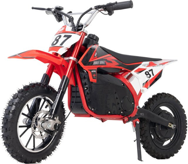 ZHUOHE Elektro-Dirtbike, Offroad-Elektromotorräder, Schwarz, Rot - Bild 1