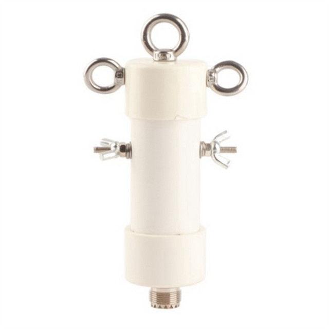 A49T K-50MS Multifunktionaler 1:1 Balun für Ham-Antennen und Kurzwelle-Empfänger in Weiß - Bild 1