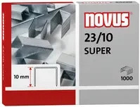 NOVUS Heftklammern 23/10 SUPER in Silber aus Stahl - Bild 1