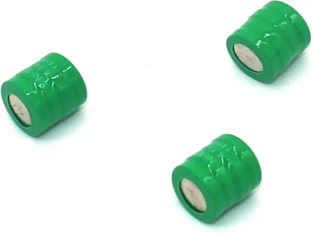 3 Stück Torch Lenser 4,8V 20mAh Ni-MH wiederaufladbare Batterien für LED PLC CNC und Industriesteuerung - Bild 1