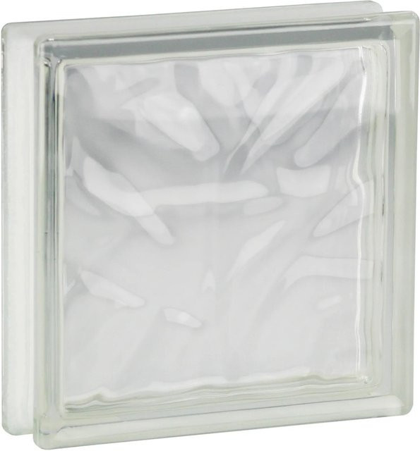 Fuchs Design Glasbaustein Wolke Transparent B/H/T: 19 x 19 x 5 cm - Bild 1