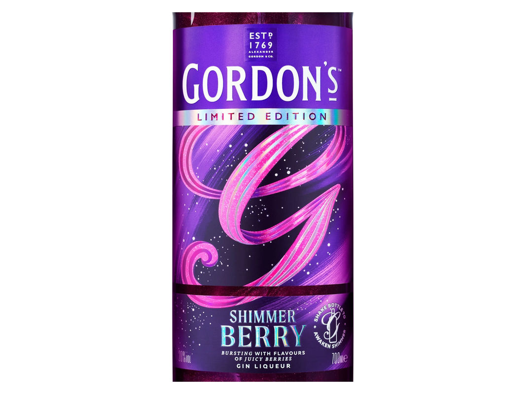 Gordon's Limited Edition Shimmer Berry Liqueur & Aperitif 0,7 l - Bild 2