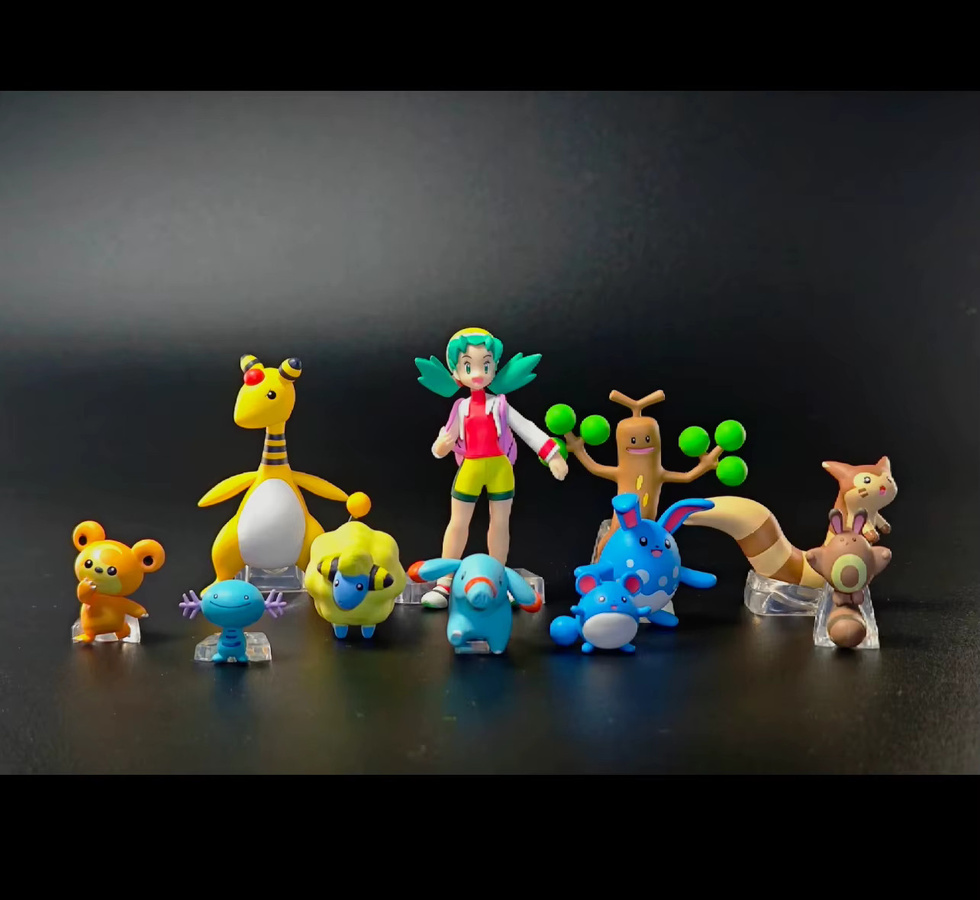 Bandai Pokémon Desktop-Ornament, Bunt / Mehrfarbig, Kunststoff - Bild 3