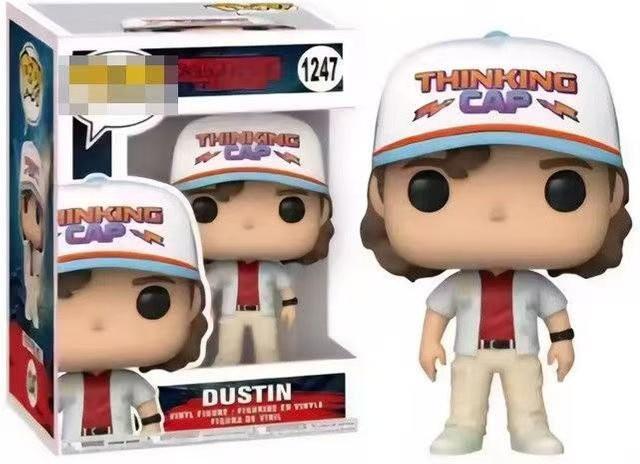 Funko Stranger Things POP Modell Dustin Handgemachtes Ornament aus Vinyl - Bild 1