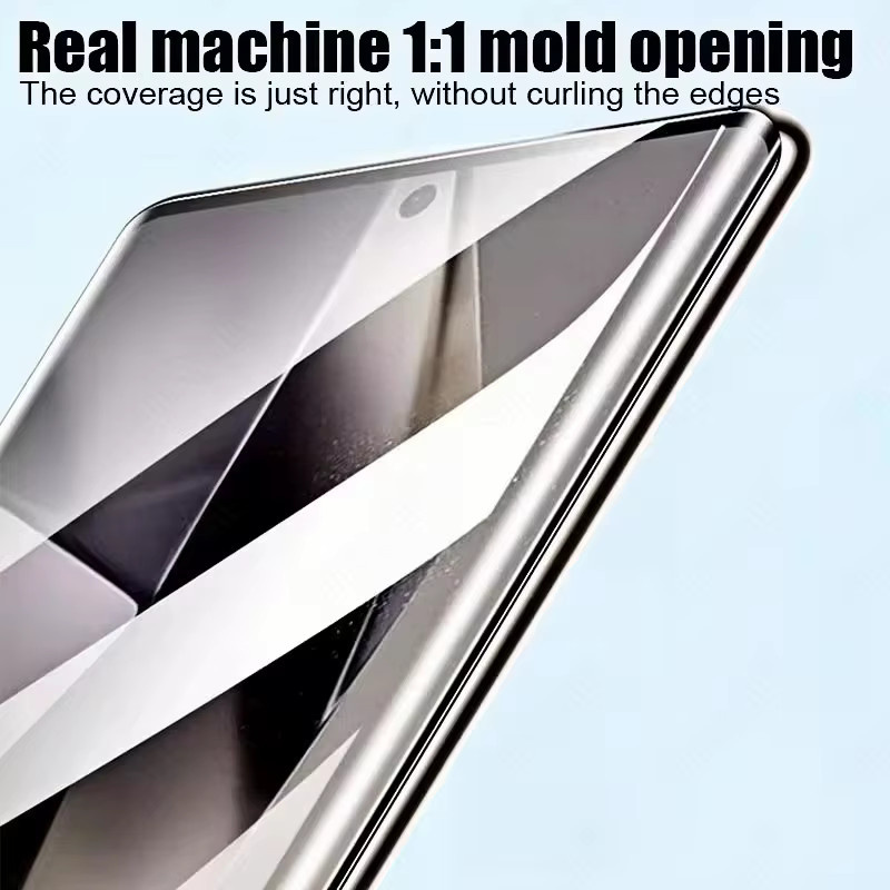 Samsung Hydrogel-Displayschutzfolie transparent für Galaxy S25 Edge S21 S22 FE S23 S24 Ultra und Note 9 10 S10 Plus - Bild 3