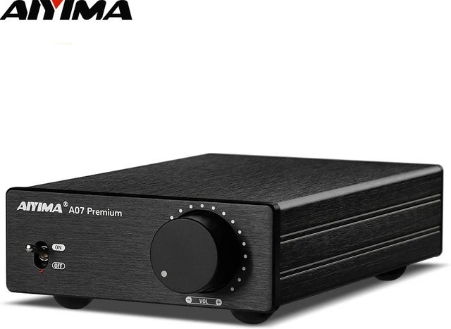 AIYIMA A07 Premium TPA3255 Digitaler Audio-Verstärker Klasse D Stereo 2.0 HiFi-Klangverstärker Schwarz - Bild 1