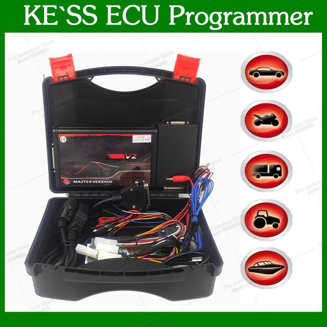 KESS V5.017 ECU-Programmier-Tool mit Ksuite 2.80 Software zur Fehlercode-Wiederherstellung für Autos, Motorräder, LKWs, Traktoren und Boote - Bild 1