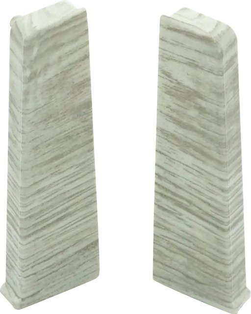 Döllken Profiles Endkappen SLK Cubica 60 SB Eiche Silber - Bild 1