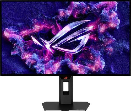 Asus ROG Strix OLED XG27AQDMGR Gaming Monitor, 67,3 cm (26,5 Zoll), QHD 2560 x 1440 Pixel, OLED, 240 Hz, 0,03 ms, Schwarz/Weiß, USB-C - Bild 1