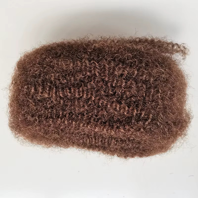 Arilah Echthaarverlängerungen, brasilianisches Remy Bulk, braun 4C Afro Kinky, 30g/50g - Bild 2