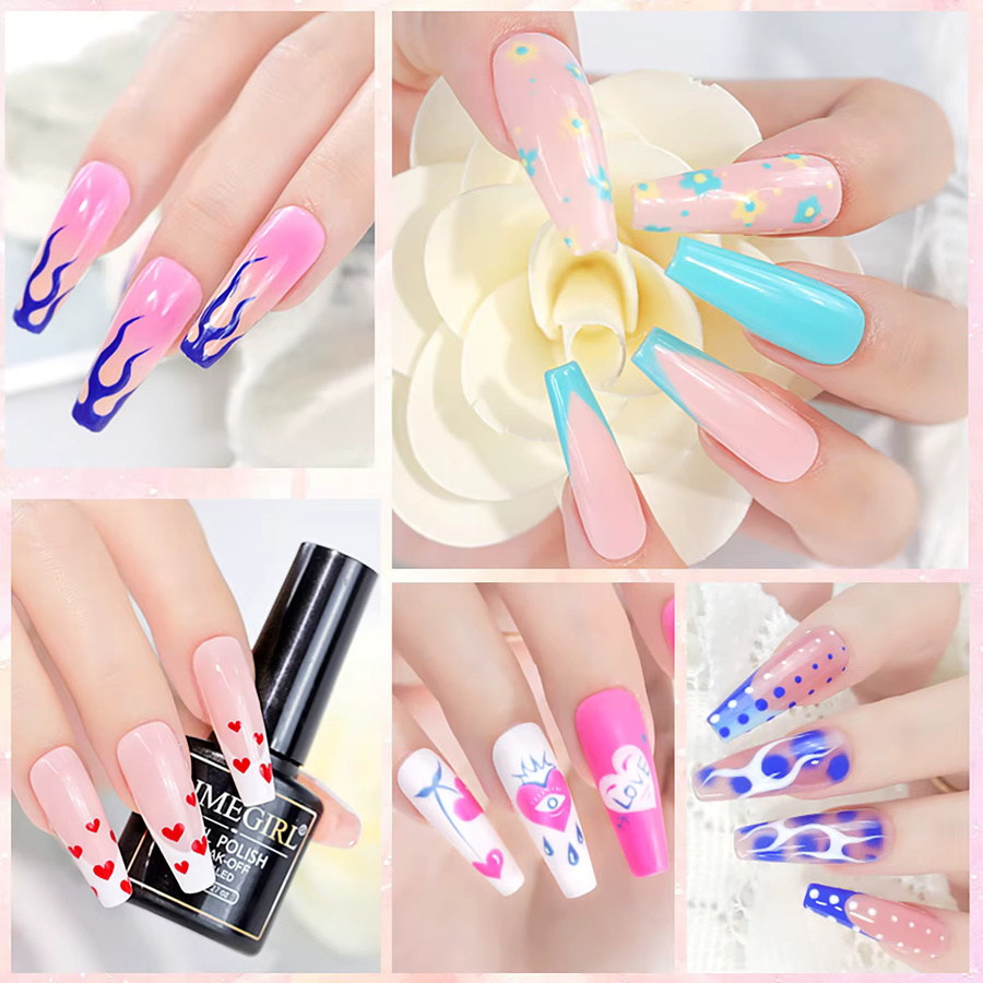 Limegirl Morandi Gel-Nagelset, 8 ml, Matt - Bild 3