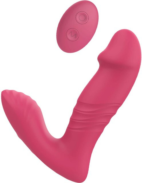 Dream Toys Essentials Up and Down Vibe in Pink, 14 cm - Bild 1