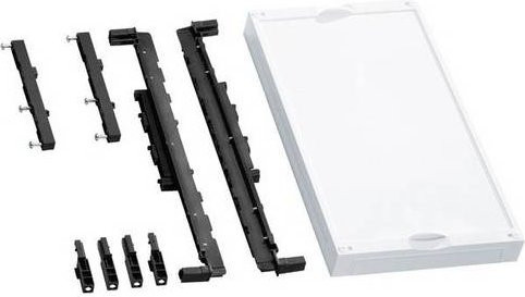 Hager UC31S6 Bausatz universN für SaS-System 60, 4-polig waagerecht, Reinweiß (RAL 9010) - Bild 1