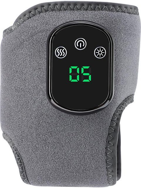 Binchi Health Technology Elektrisches Fuß- und Knöchelmassagegerät mit Heizung und Vibration in Schwarz - Bild 1