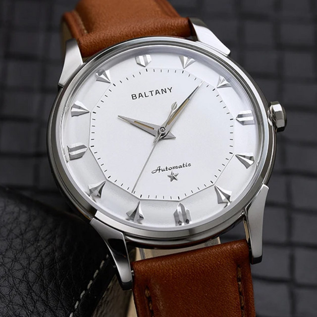 Baltany Armbanduhr Automatik, Edelstahl, 38,5 mm, Herren, Saphirglas, 5 ATM - Bild 1