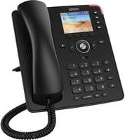 Snom D713 VoIP-Telefon in Schwarz mit Ethernet/LAN - Bild 1