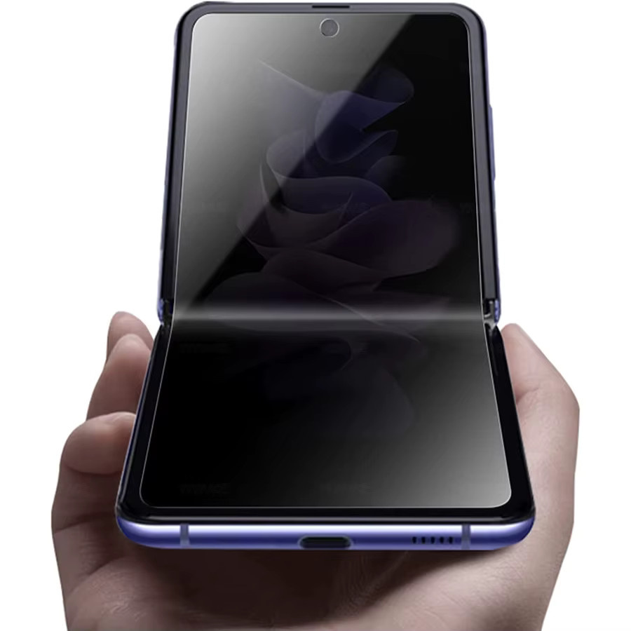 Anti-Spion Hydrogel Displayschutz für Motorola Moto Razr 40 50 60 Ultra Plus, transparenter Privatsphäre-Schutz für innere und externe Bildschirme - Bild 6