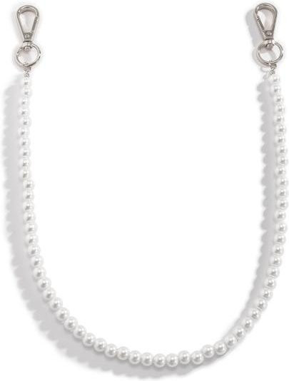 YIRAN Jewelry Schlüsselanhänger Perle, Acryl, Weiß, Damen - Bild 1