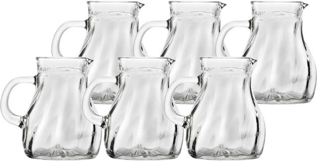 Stölzle Lausitz Krug Salzburg Glas Krug transparent 6er Set 0,5 l pro Stück - Bild 1