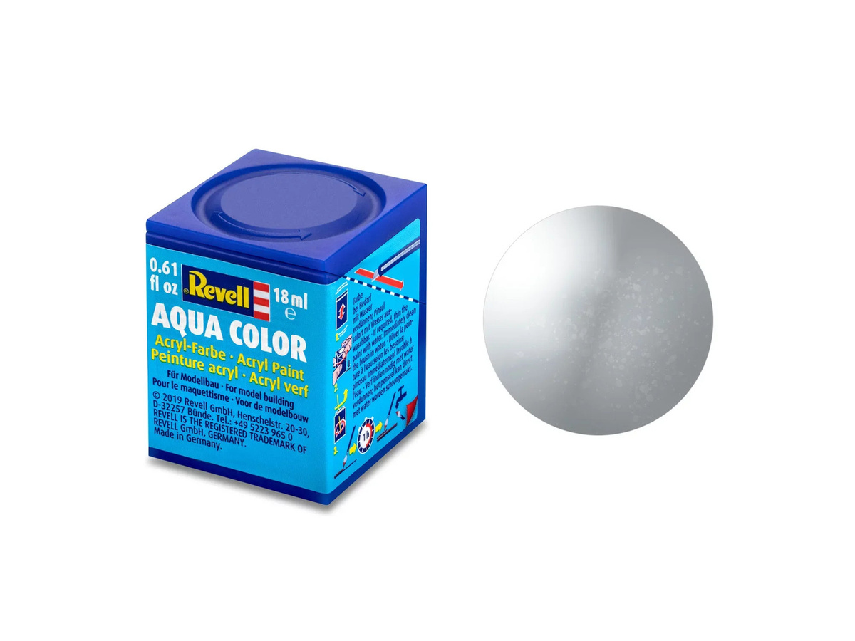 Revell Metallic Silver Aqua Color Acrylic 18ml - Bild 2