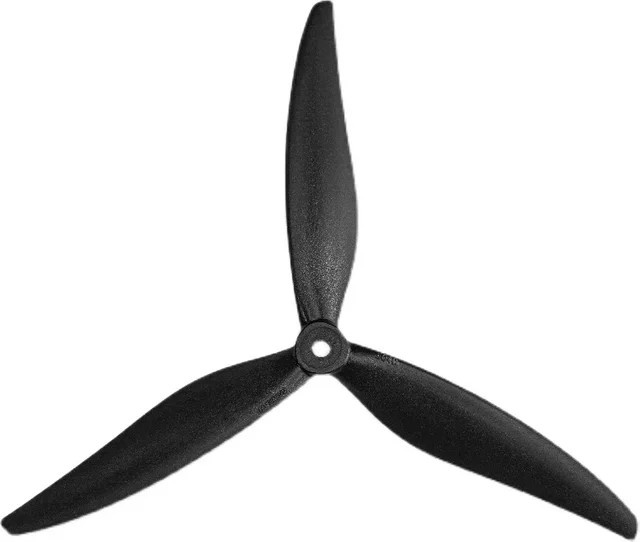 Gemfan 8040 3-Blatt Propeller für FPV Drohnen, 2 Paar, Schwarz, 8 Zoll - Bild 1