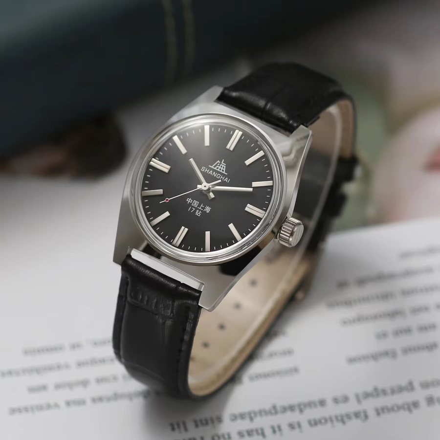 HEIMDALLR Armbanduhr, Handaufzug, Edelstahl, 36 mm, Herren, Schwarz - Bild 3