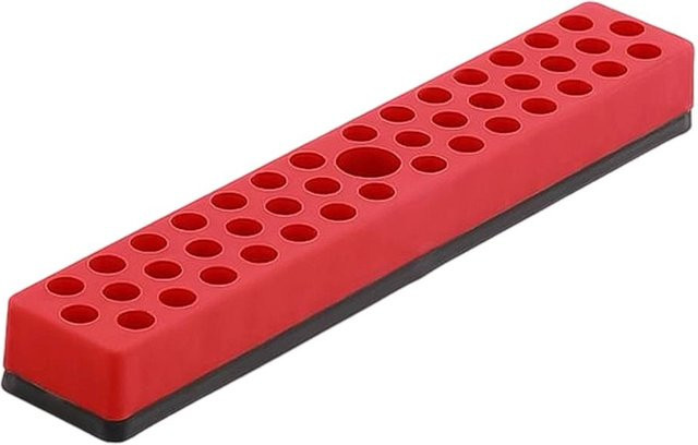 Magnetischer 1/4 Zoll Sechskant-Bithalter Organizer mit 43-Loch-Aufbewahrungsregal für deinen Werkzeugkasten - Bild 1