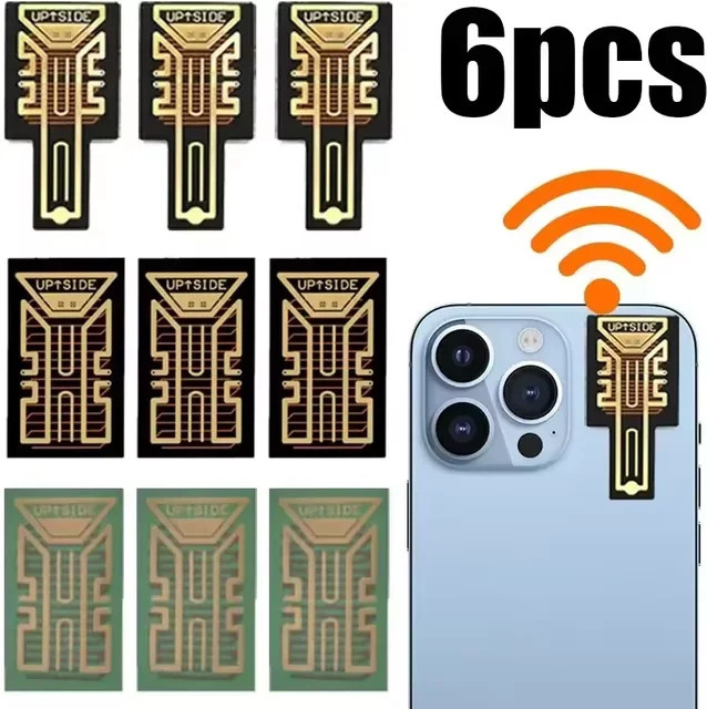 Sp18 Antennen Signalverstärker als tragbarer Aufkleber zur Handy-Signalverbesserung für iPhone, Samsung und Xiaomi universal einsetzbar - Bild 1