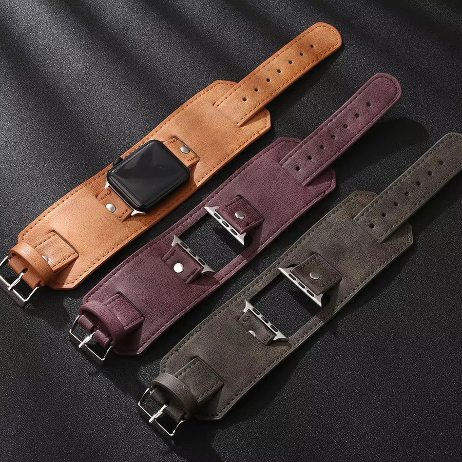 Uhrenarmband Leder, Unisex - Bild 1
