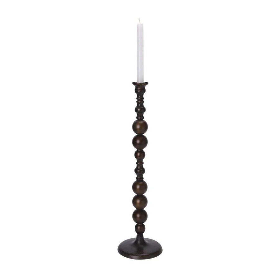House of Nature Kerzenhalter Chilliwack aus Metall in Bronze/Braun für Stabkerzen, Höhe: 54 cm - Bild 1