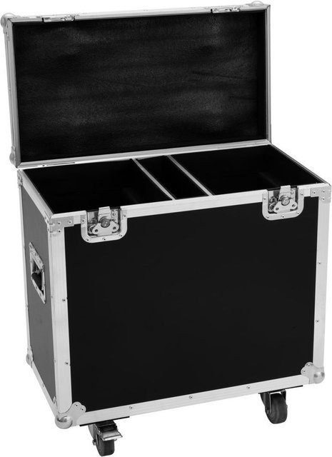 Roadinger Flightcase 2x TMH-S200 in Schwarz - Bild 1