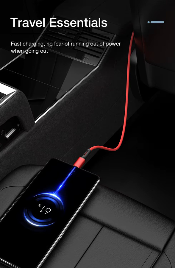 Samsung USB Typ A zu USB C Ladekabel und Datenkabel in Silber für Galaxy S8 S9 S10 S20 A50 A51 zur Schnellladung - Bild 4
