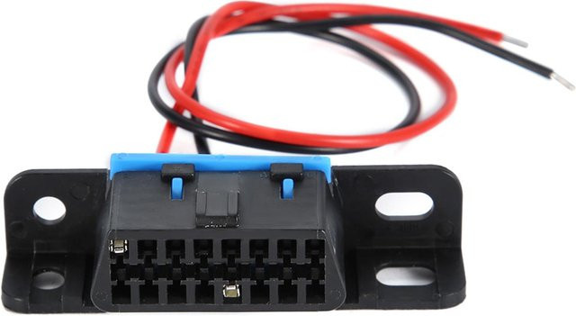 Neoglint Auto OBD2 Haltekabel für Burn-in Test Stromleitung, Schwarz - Bild 1