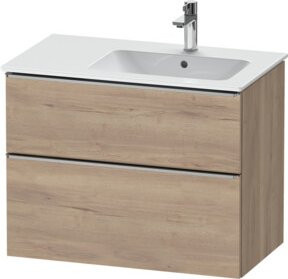 Duravit Waschtischunterschrank D-Neo in Braun mit 1 Kasten, B/T/H: 81 x 46,2 x 62,5 cm - Bild 1