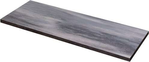 Flex-Well Arbeitsplatte Lucca Caledonia in Grau mit Holzoptik, B/T/H: 220 x 60 x 2,8 cm - Bild 1