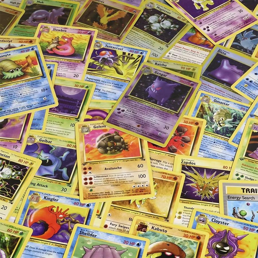 TAKARA TOMY Pokémon PKM-Karten 1. Auflage Classic Fossil, Brettspiele, ab 10 Jahren - Bild 3