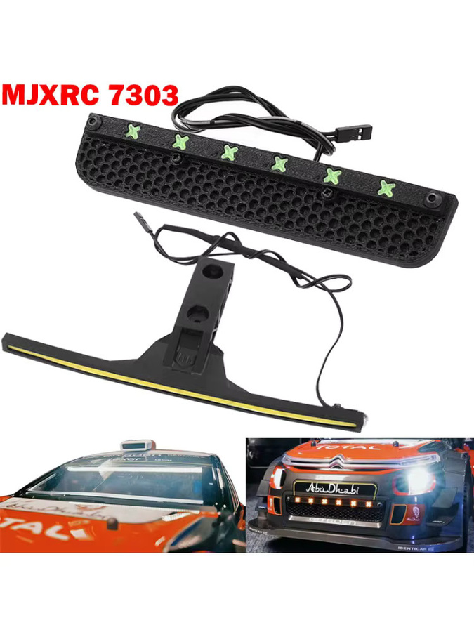 MJX Simulation Front Air Grille Light Dachlampe, ferngesteuertes Auto, 1:7, Zubehör - Bild 4
