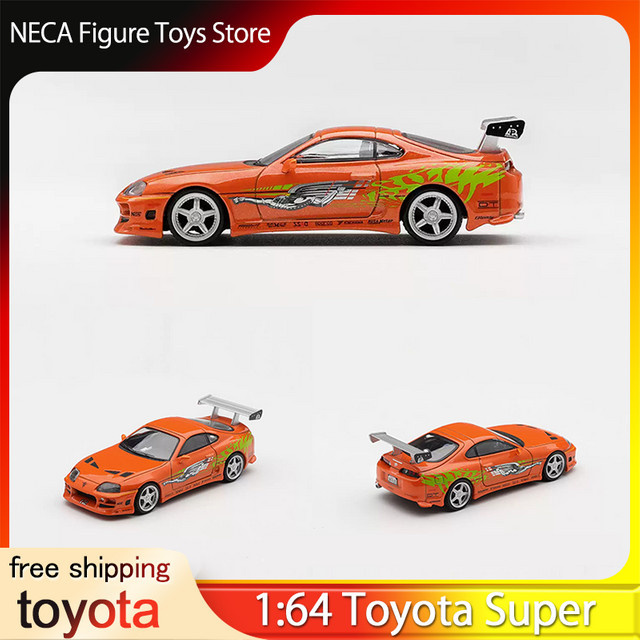 Bburago Toyota Speed Fast And Furious, Automodell, 1:64, Metall, Orange - Bild 1