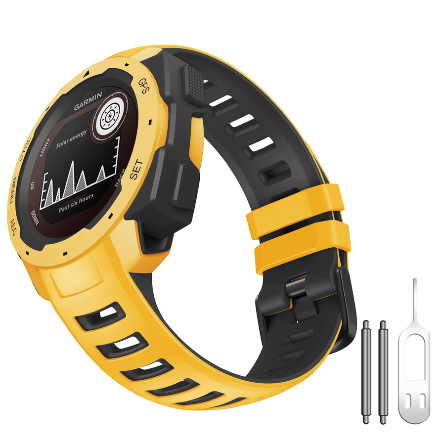 galaone Uhrenarmband Silikon, 22 mm, Bunt, Unisex - Bild 5