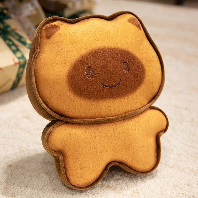 Toast Kätzchen Puppe Plüschtier Katze, 17cm - Bild 1